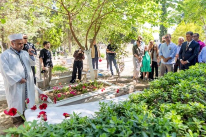 Ahmet Piriştina, vefatının 22'nci yılında kabri başında anıldı