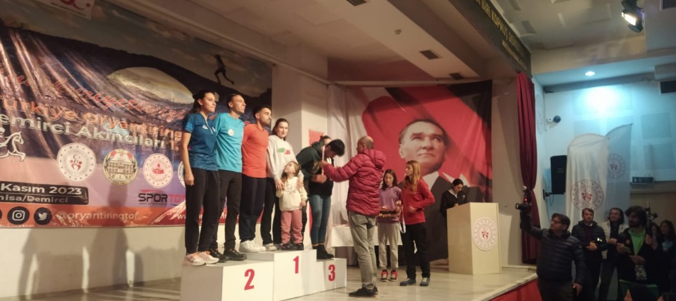 Bostanlıspor Oryantiringde Türkiye Şampiyonu