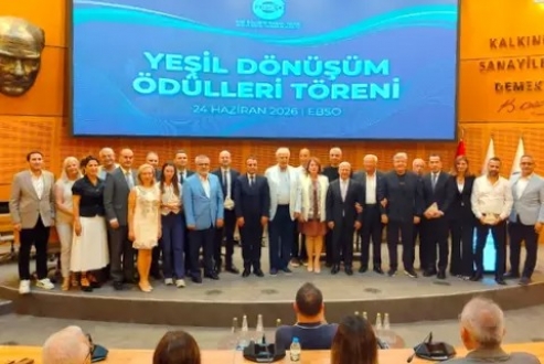 EBSO Yeşil Dönüşüm Ödülleri törenle sahiplerine verildi