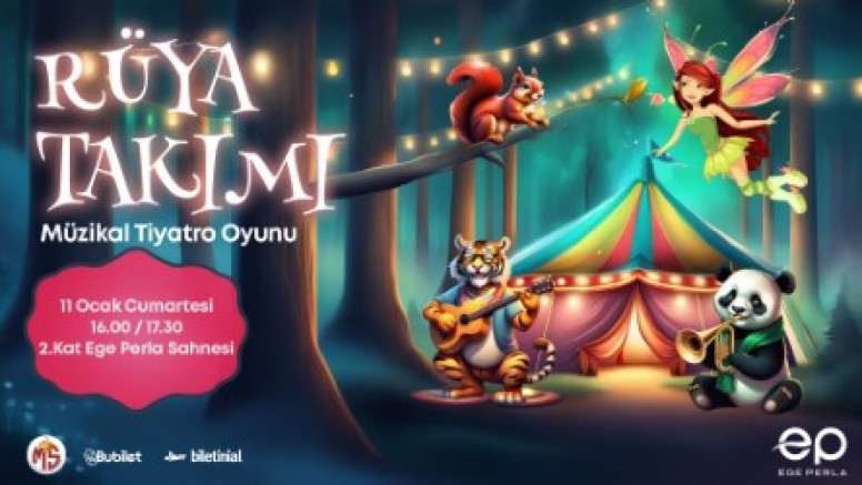 Rüya Takımı Müzikali Ege Perla’da!