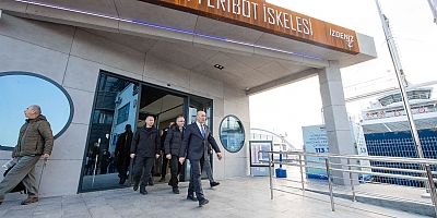 Bostanlı İskelesi yenilenen yüzüyle hizmete açıldı