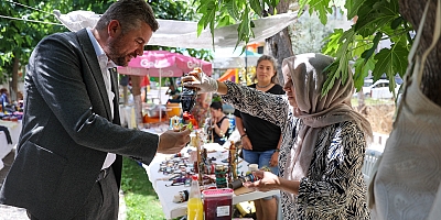 Buca’da Üretici Kadın Pazarına yoğun ilgi 