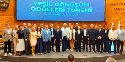 EBSO Yeşil Dönüşüm Ödülleri törenle sahiplerine verildi