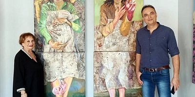 İranlı Ressam Armin Ebrahimpour’un sergisi ziyaretçilerini ağırlamaya devam ediyor