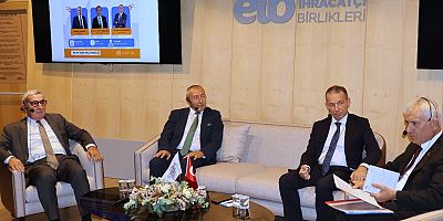 ‘Küresel Ekonomi ve Sanayide Yeni Trendler’ başlıklı ekonomik sohbet etkinliği gerçekleştirildi